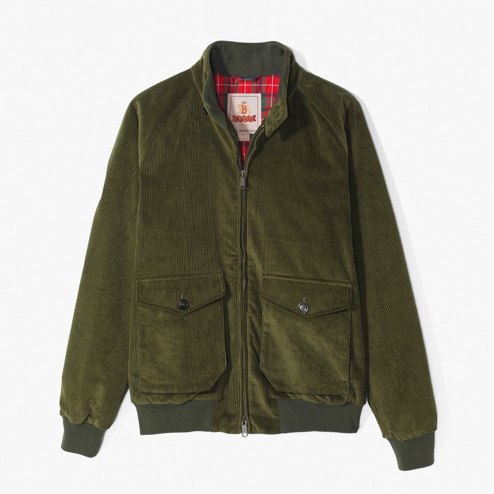 [Baracuta]  AF Pocket G9 Jacket Corduroy Olive