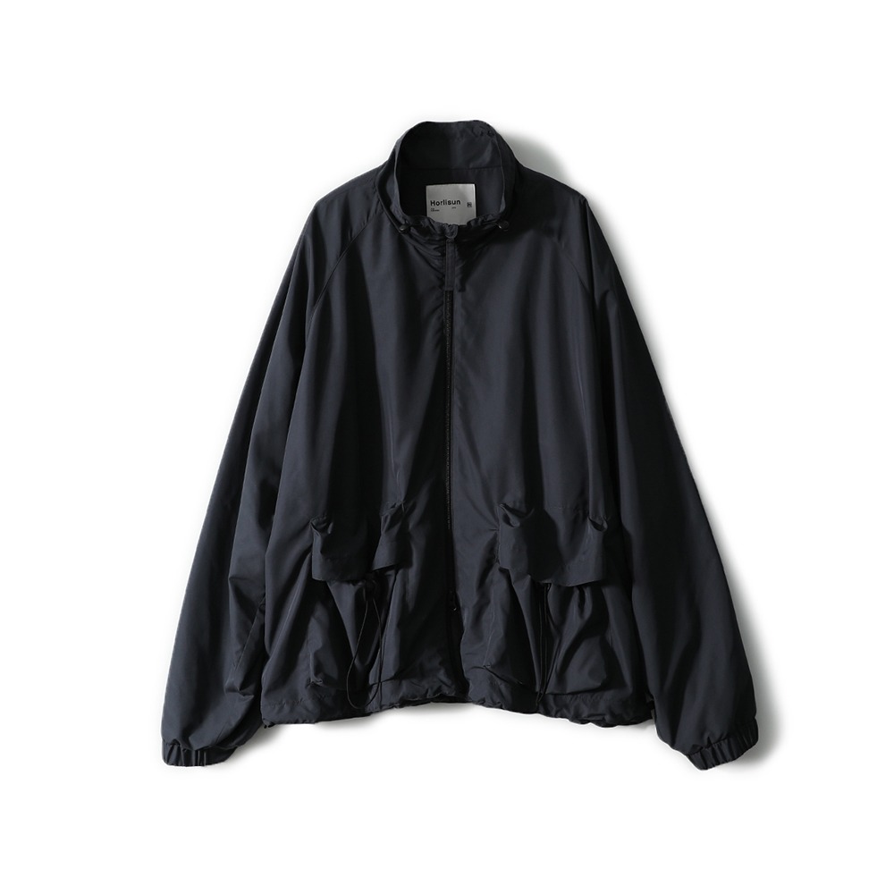 [Horlisun]  24SS Parker String Jacket Charcoal