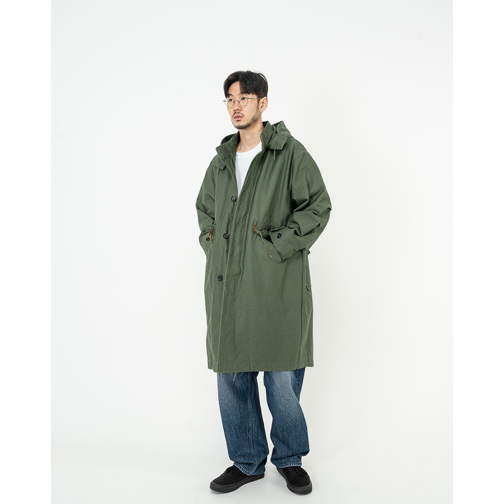 [Ourselves]  Extra High Density Mods Coat Olive  2/24 18:00 OPEN