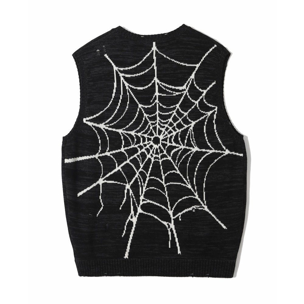 [Tuin]  Web Knit Black Charcoal