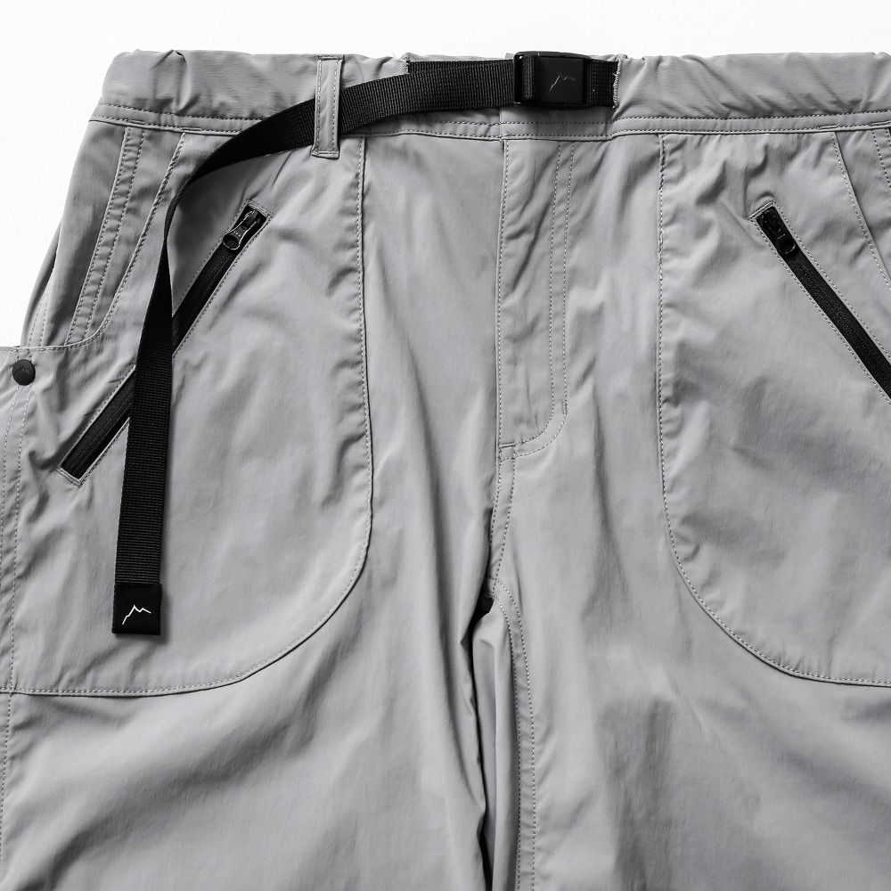 [Cayl]  8Pocket Hiking Pants Light Grey