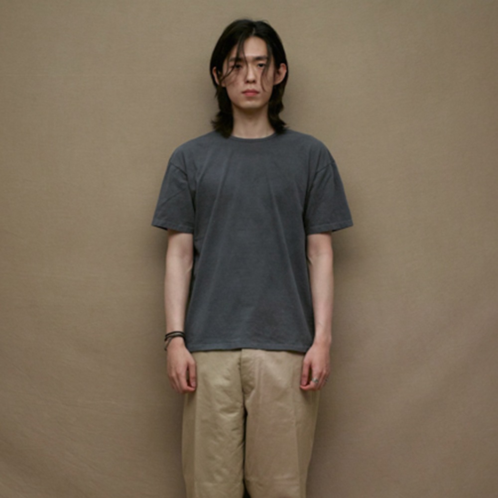 [Gajiroc]  Gallnut Dyed T Shirt