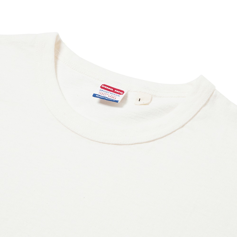 [Demil]  LOT. 051 Tubular T Shirts Off White