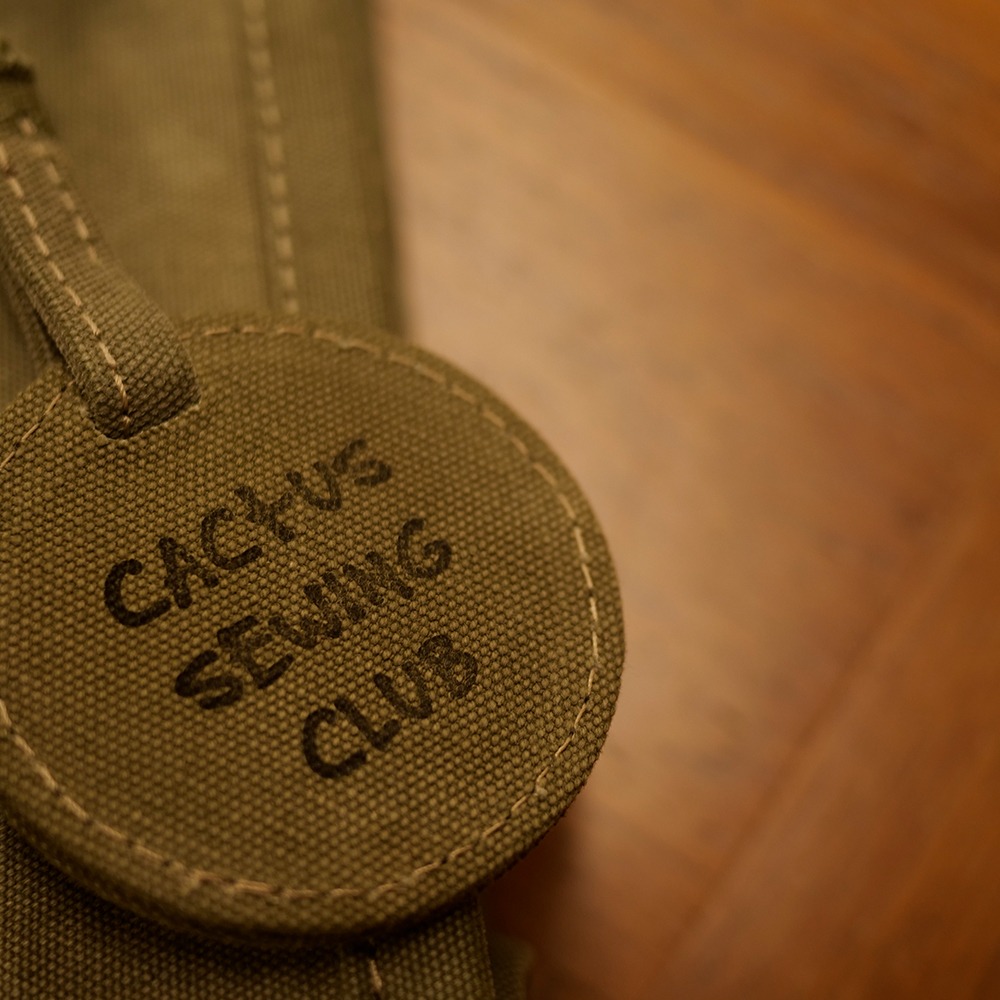 [Cactus Sewing Club]  Rework C.S.C Book Tote Small
