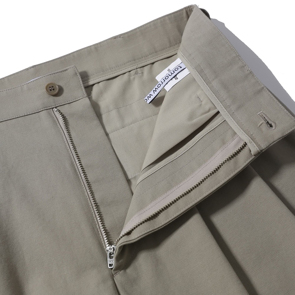 [Would Be]  Relaxed Chino Pants Khaki