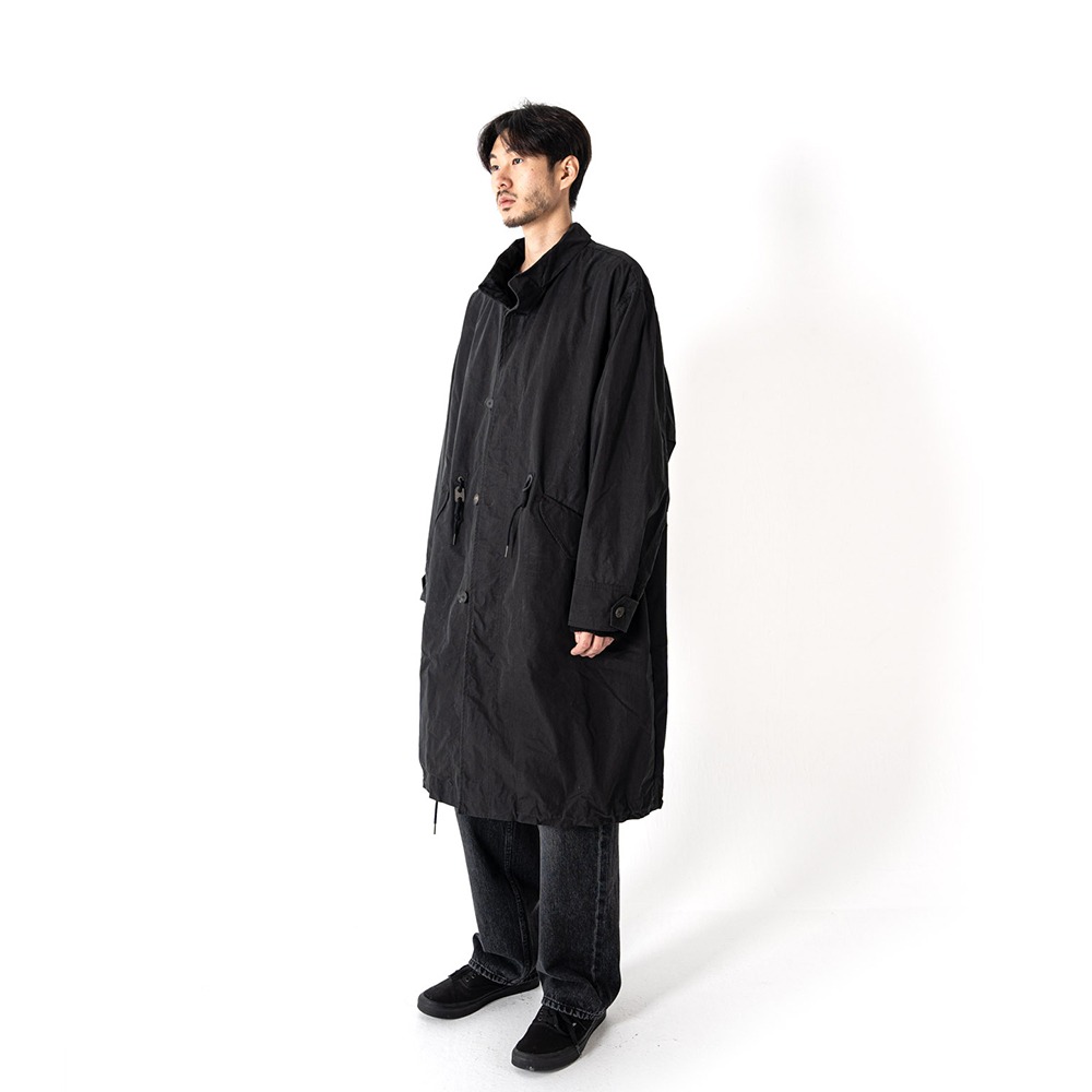 [Ourselves]  High Density Weather Cloth Mods Coat Black