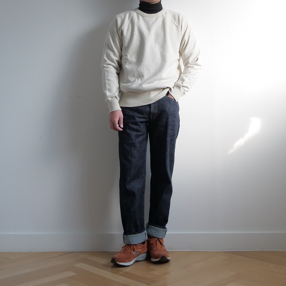 [Demil]  Lot. 012R Slim Straight 13oz Korean Selvedge Denim Jeans