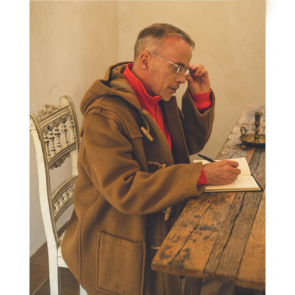 [London Tradition]  Martin Mens Duffle Coat Vicuna A31